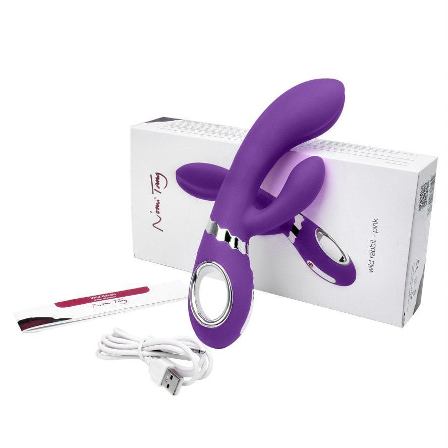 Nomi Tang - Wild Rabbit Vibrator    Rabbit Dildo (Vibration) Rechargeable