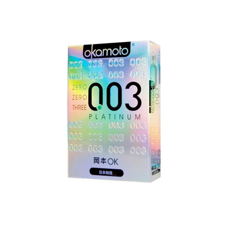 Okamoto - 003 Platinum Condoms - CherryAffairs.sg