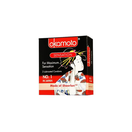 Okamoto - Sensation Condoms - CherryAffairs.sg