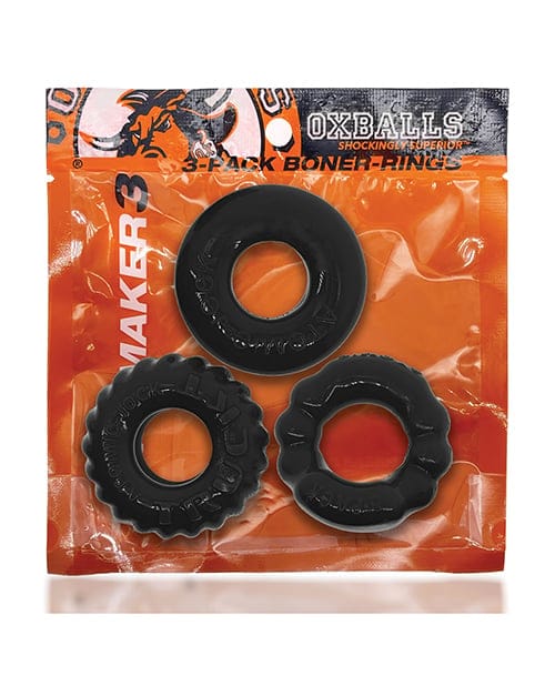Oxballs - Bonemaker Three-Piece Stretch Cock Ring Set CherryAffairs