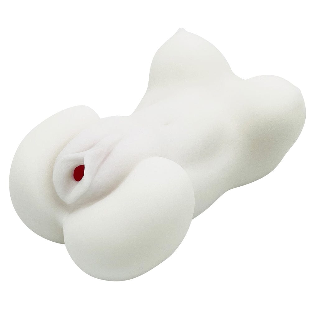 Peach Toys - 22 Hand Too To Hand Onahole (White)    Masturbator Vagina (Non Vibration)