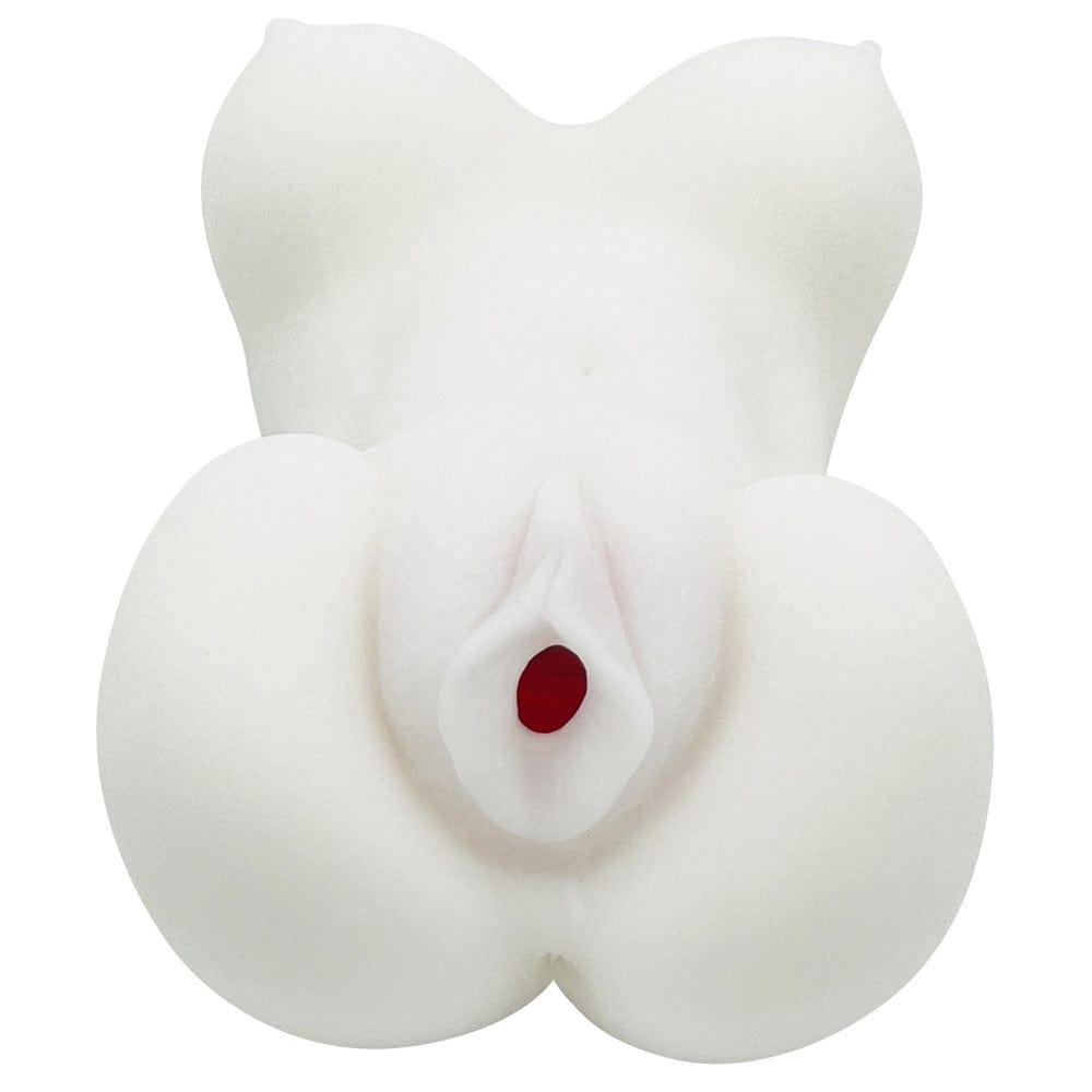 Peach Toys - 22 Hand Too To Hand Onahole (White)    Masturbator Vagina (Non Vibration)