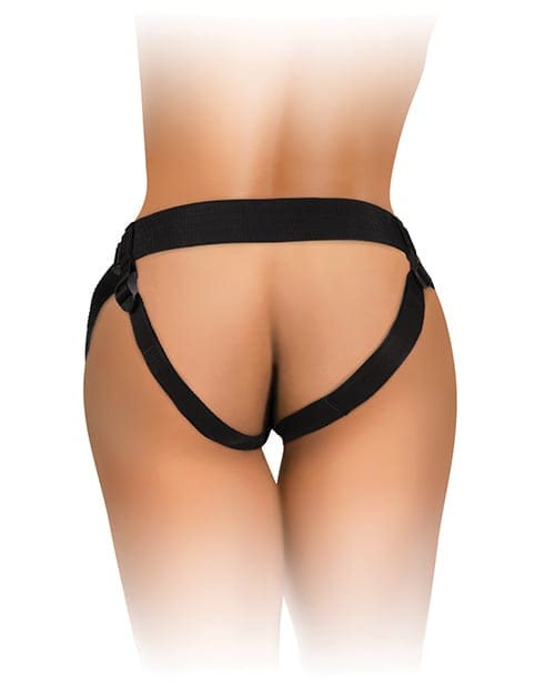 Pipedream - King Cock Elite Beginners Body Dock Strap On Harness (Black) PD2066 CherryAffairs