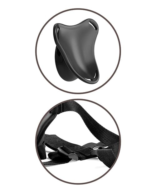 Pipedream - King Cock Elite Beginners Body Dock Strap On Harness (Black) PD2066 CherryAffairs