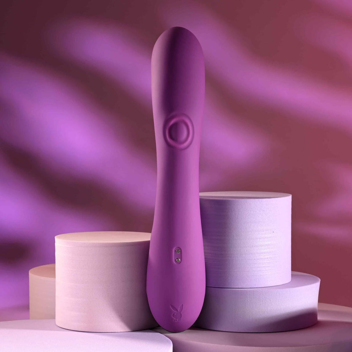 Playboy - Busy Bunny Rechargeable Rabbit Vibrator (Purple) PLB1029 CherryAffairs