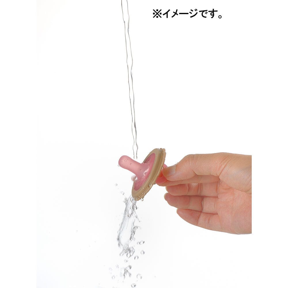 Richell - Susetsu Lab New Born Baby Silicone Pacifier with Storage Case    Baby Pacifiers