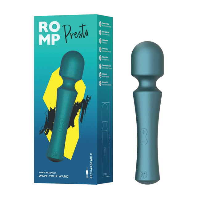 Romp - Presto Wand Massager (Blue) RM1028 CherryAffairs