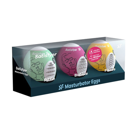 Satisfyer - 3-teiliges Masturbator-Ei-Set