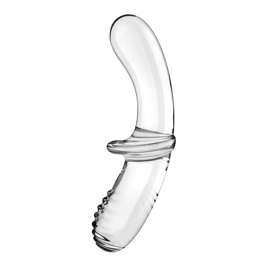 Satisfyer - Double Crystal Glass Dildo (Clear) STF1320 CherryAffairs