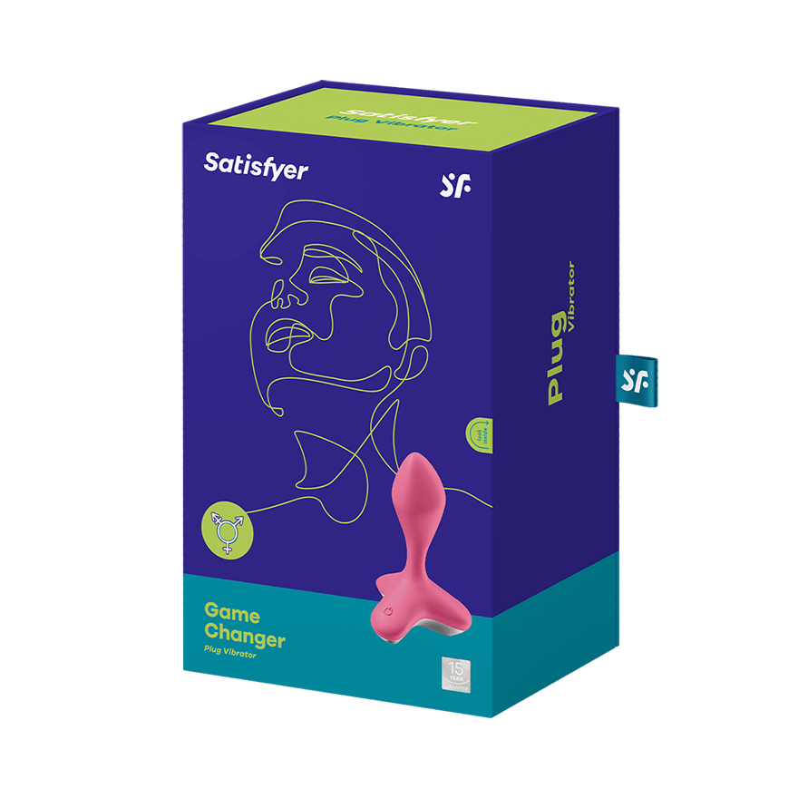 Satisfyer - Game Changer Genderless Vibrating Anal Plug CherryAffairs