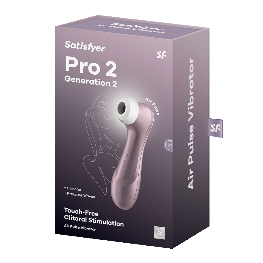 Satisfyer - Pro 2 Air Pulse Rechargeable Clitoral Air Stimulator - CherryAffairs.sg