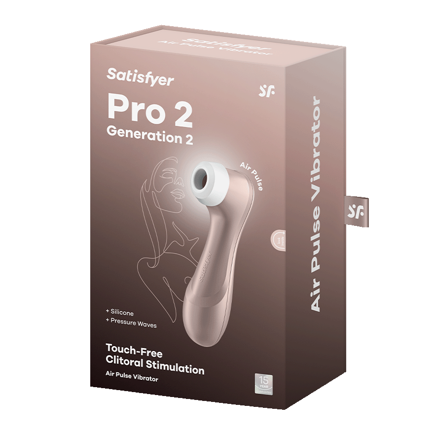 Satisfyer - Pro 2 Air Pulse Rechargeable Clitoral Air Stimulator - CherryAffairs.sg