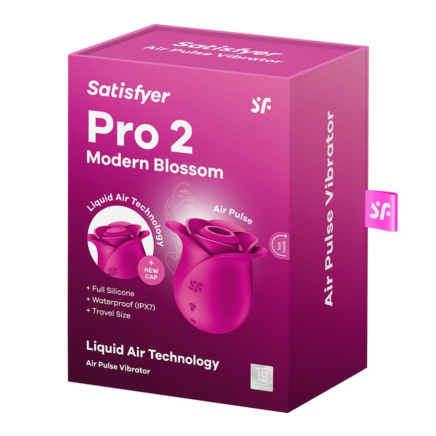 Satisfyer - Pro 2 Modern Blossom Clitoral Air Stimulator (Pink) STF1313 CherryAffairs