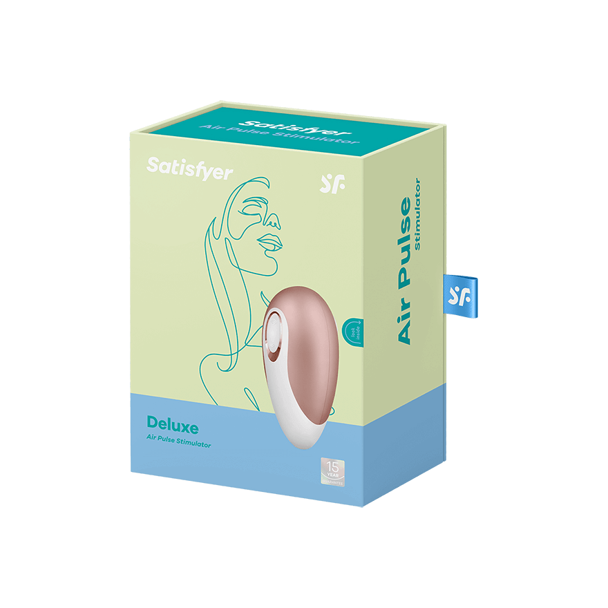 Satisfyer - Pro Deluxe Air Pulse Rechargeable Clitoral Air Stimulator (Rose Gold) - CherryAffairs.sg