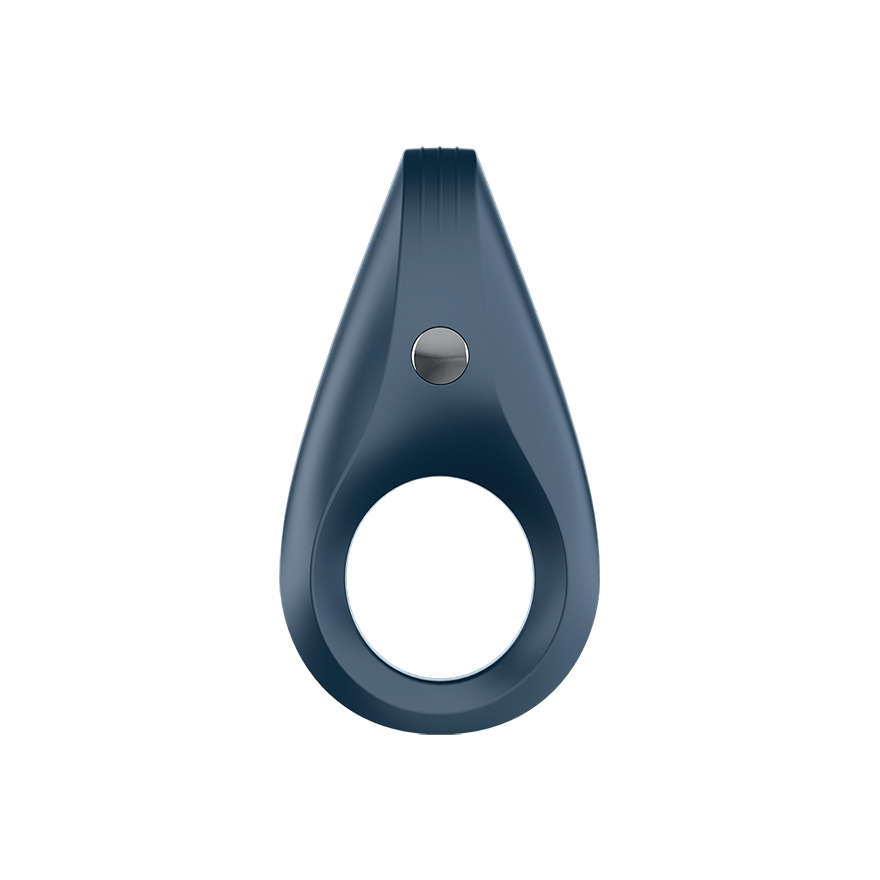 Satisfyer - Rings Plus Vibration Rechargeable Rocket Cock Ring (Dark Blue) STF1058 CherryAffairs