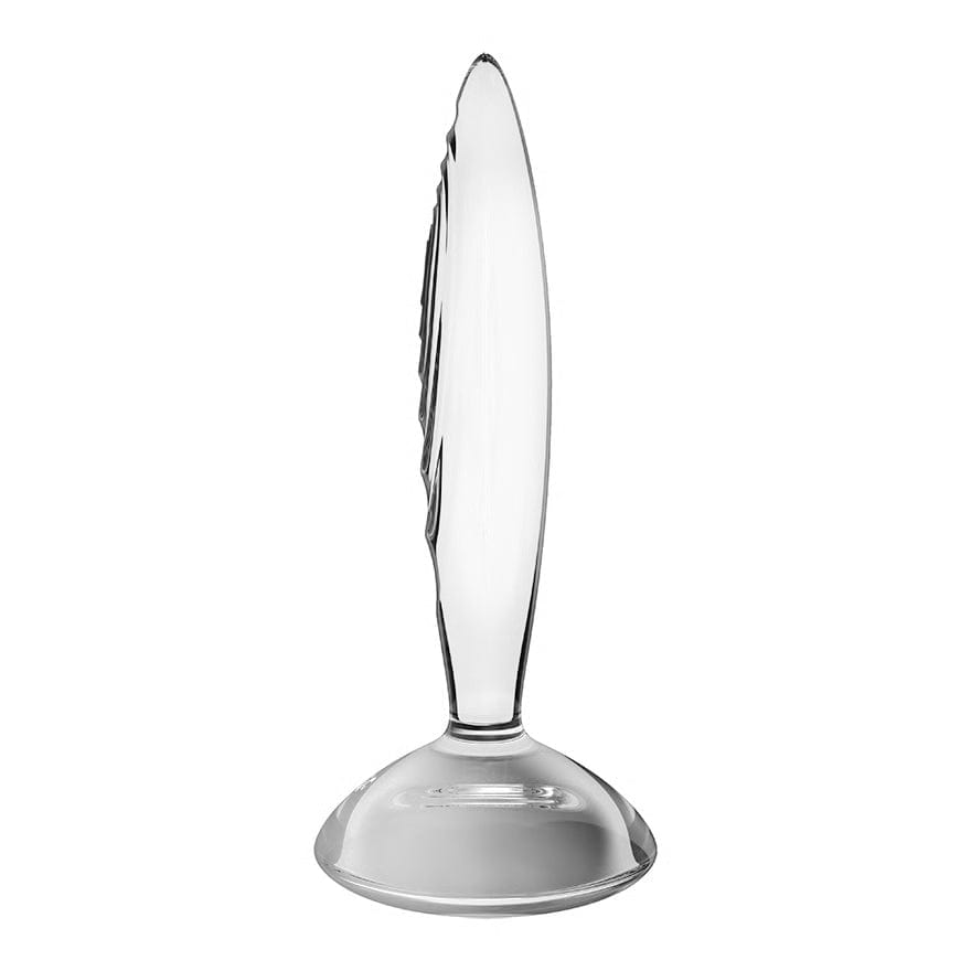 Satisfyer - Sparkling Crystal Glass Anal Plug (Clear) STF1323 CherryAffairs
