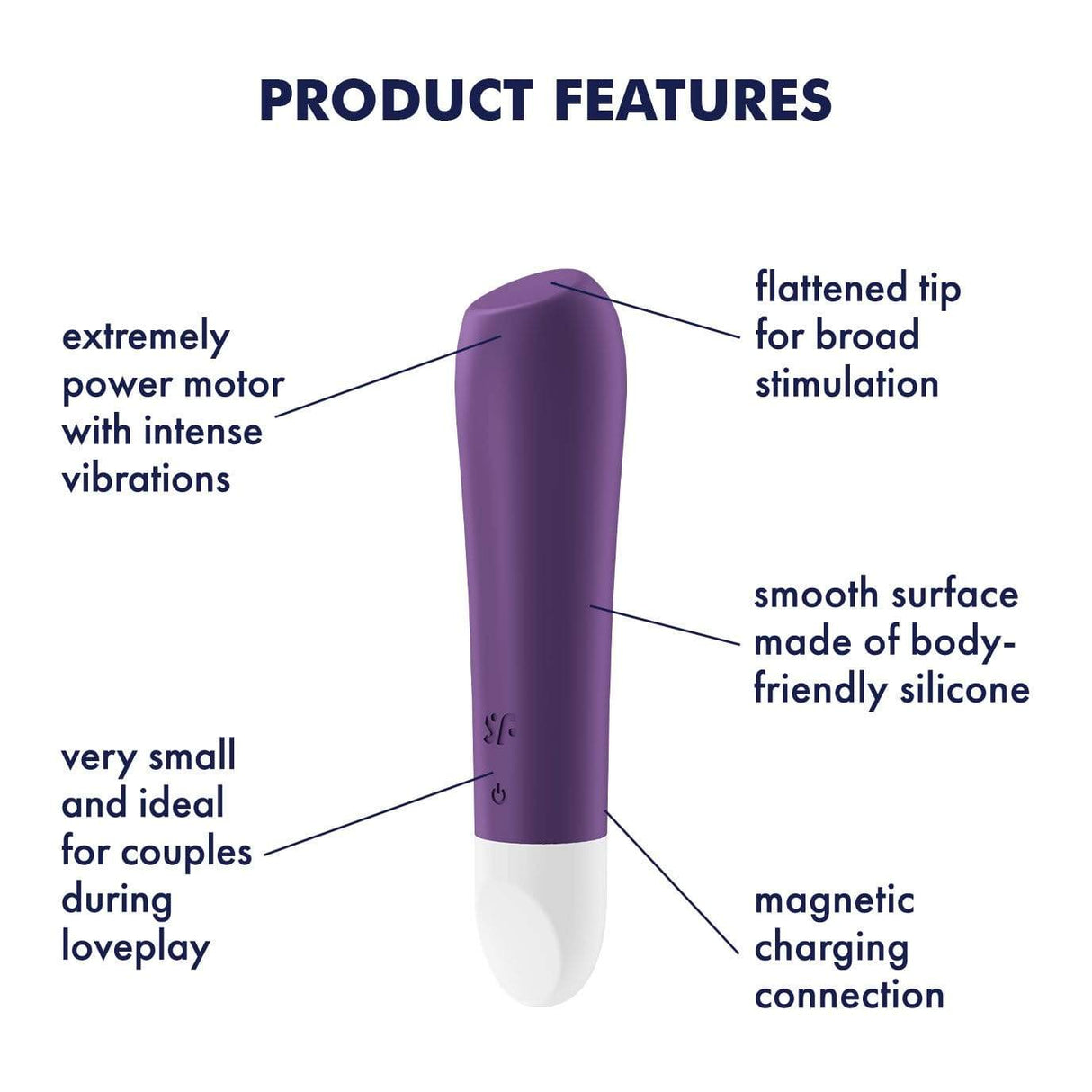 Satisfyer - Ultra Power Bullet 2 Vibrator CherryAffairs