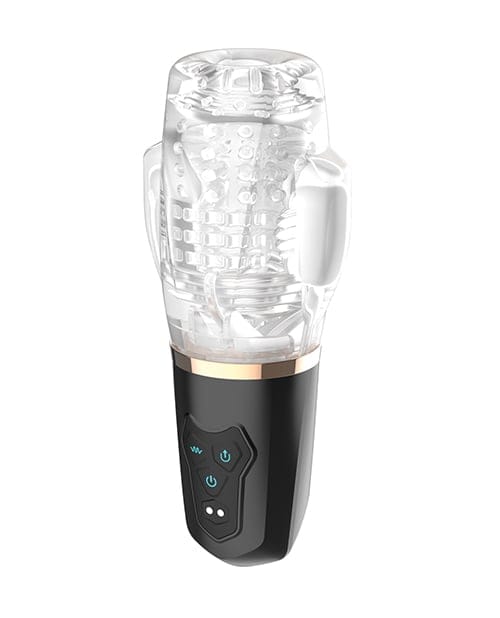 Secwell - Sucking & Vibrating Oral Masturbator (Black) SEC1005 CherryAffairs