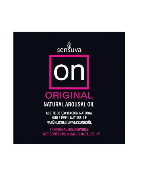 Sensuva - ON Original External Arousal Oil Ampoule SV1037 CherryAffairs