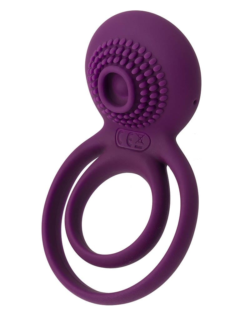 Svakom - Tammy Rechargeable Vibrating Double Cock Ring SK1096 CherryAffairs