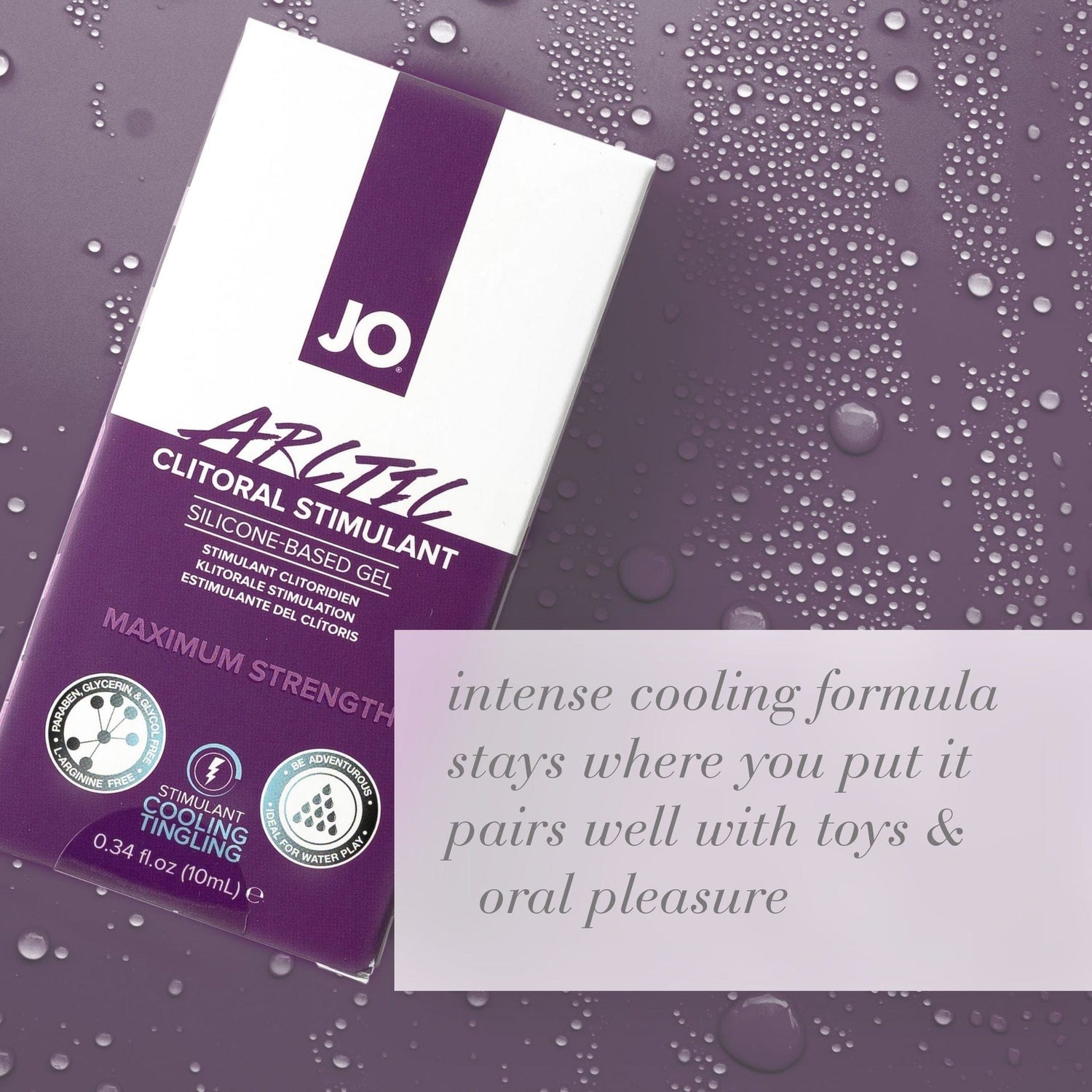 System JO - For Women Arctic Clitoral Stimulant Silicone Gel - CherryAffairs.sg