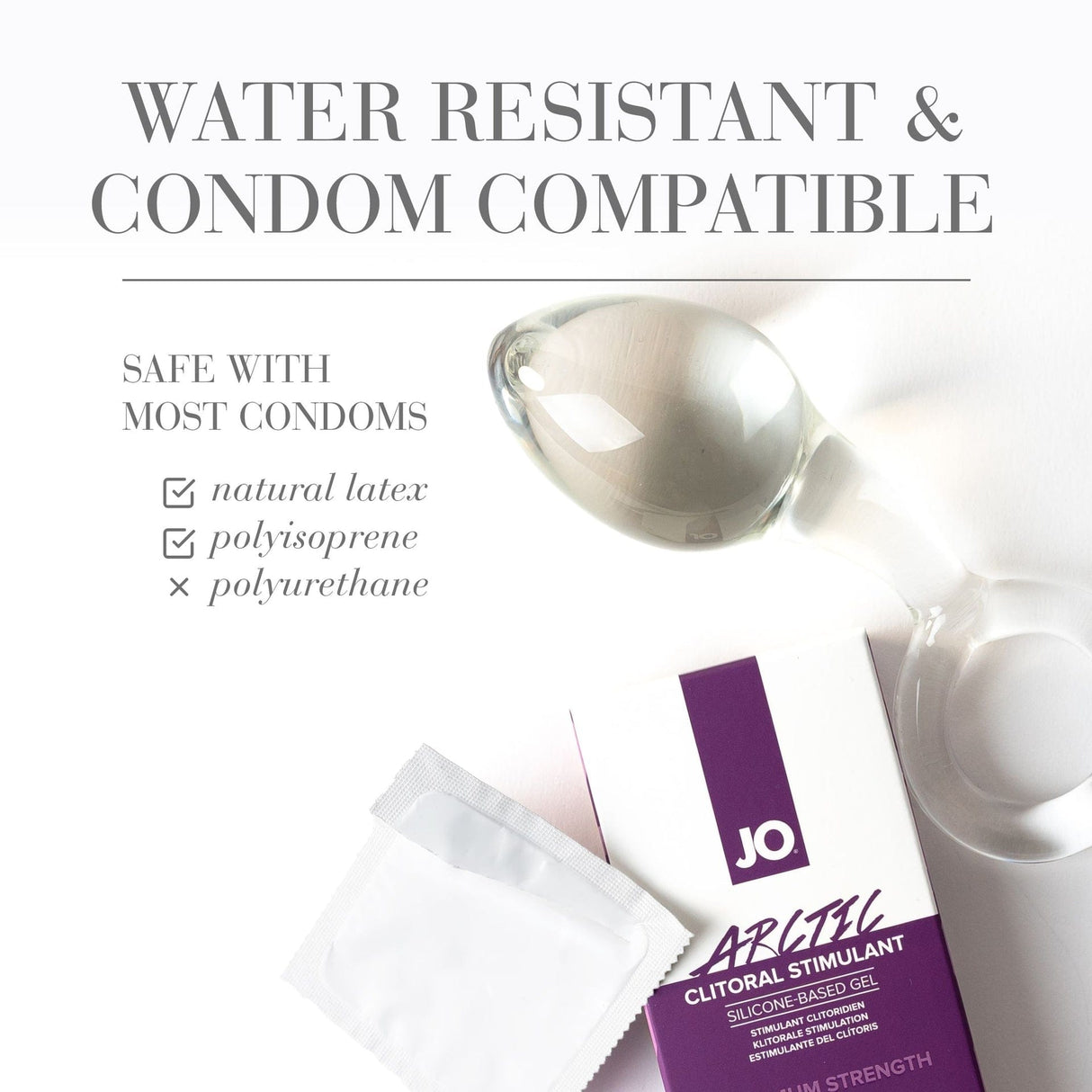 System JO - For Women Arctic Clitoral Stimulant Silicone Gel - CherryAffairs.sg