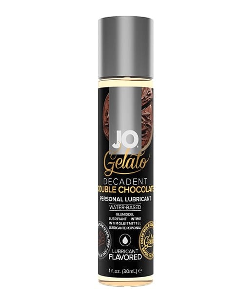 System JO - Gelato Double Chocolate Flavoured Water Based Lubricant 30 ml SJ1245 CherryAffairs