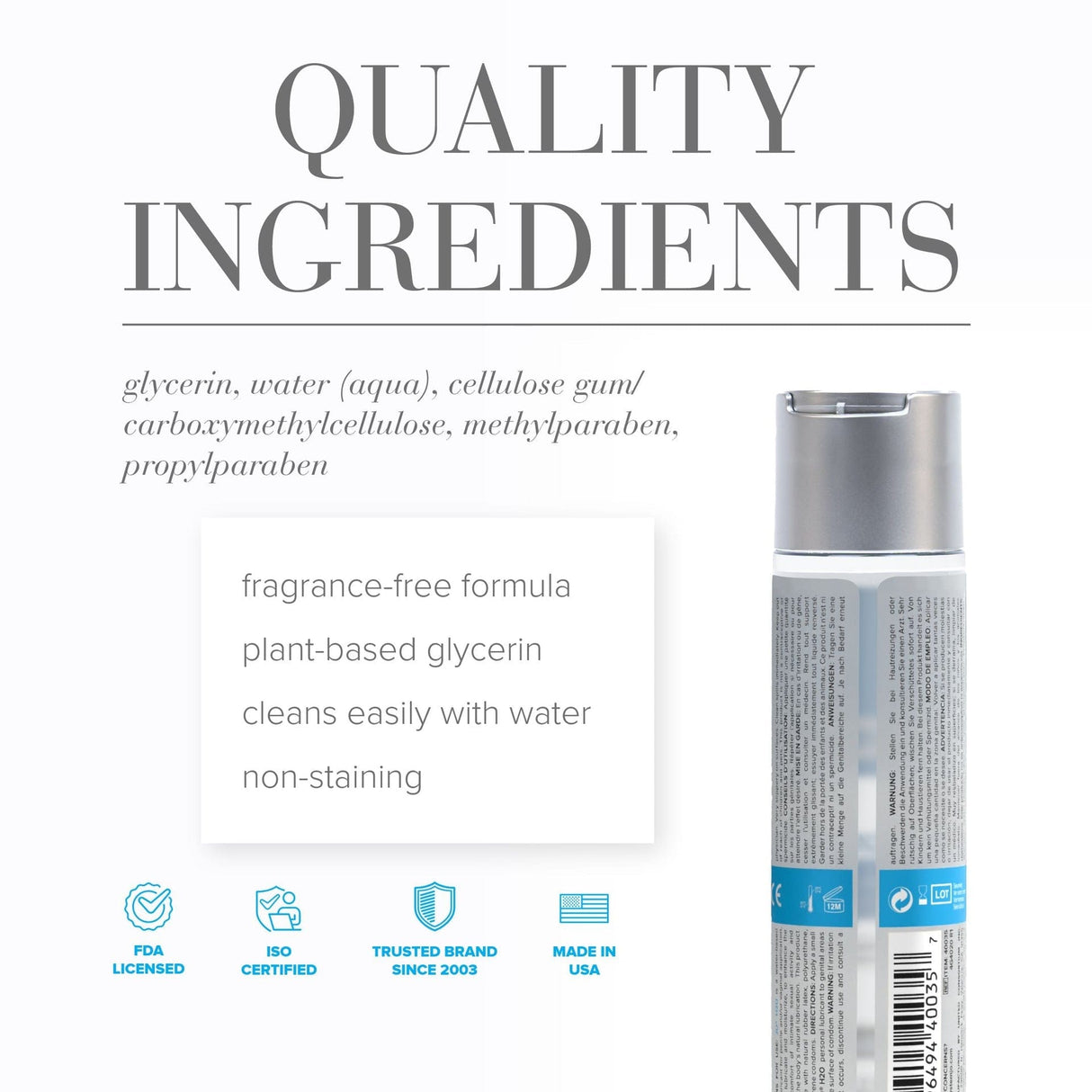 System JO - H2O Original  Lubricant - CherryAffairs.sg