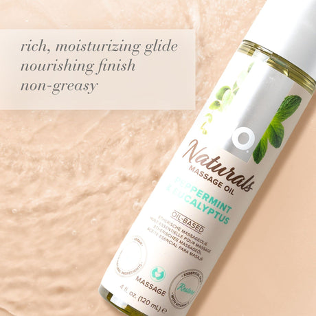 System Jo - Naturals Massage Oil CherryAffairs