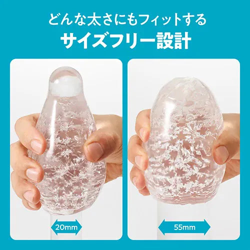 Tenga - 3D Geo Soft Stroker Masturbator (Clear) CherryAffairs