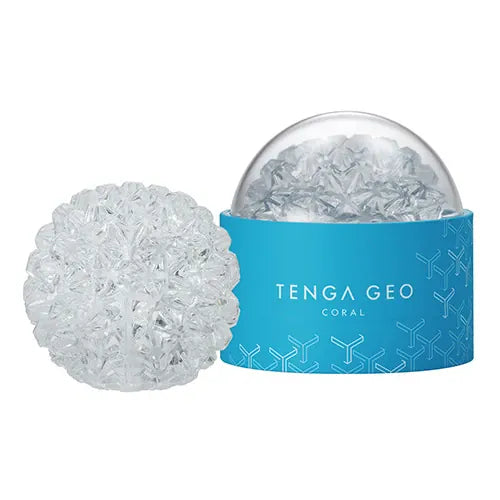 Tenga - 3D Geo Soft Stroker Masturbator (Clear) TE1143 CherryAffairs