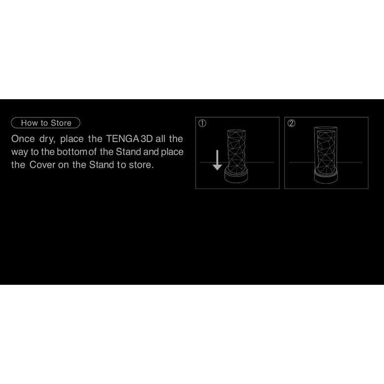 Tenga - 3D Series Stroker Masturbator (White) - CherryAffairs.sg