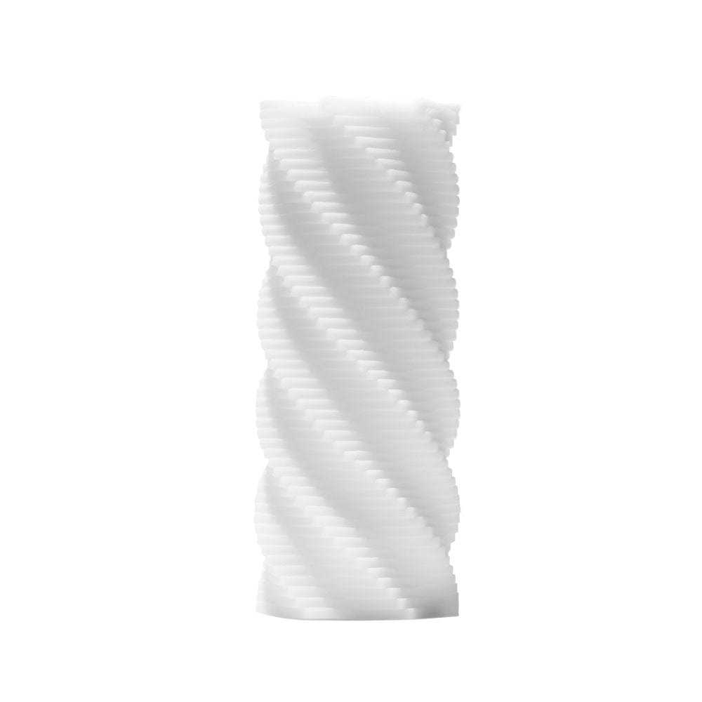 Tenga - 3D Series Stroker Masturbator (White) - CherryAffairs.sg