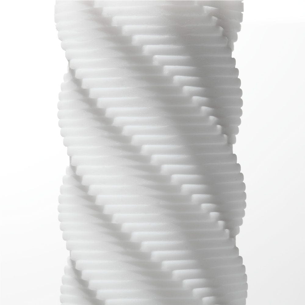 Tenga - 3D Series Stroker Masturbator (White) - CherryAffairs.sg