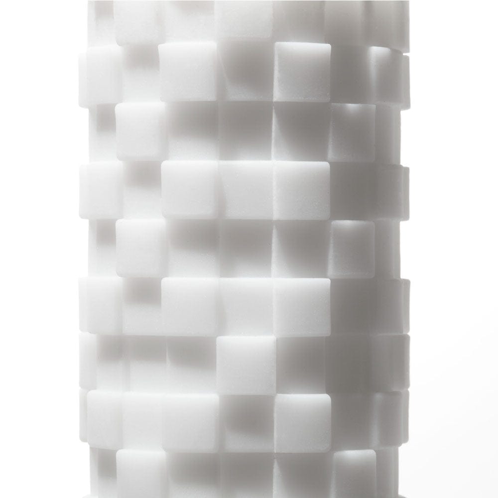 Tenga - 3D Series Stroker Masturbator (White) - CherryAffairs.sg