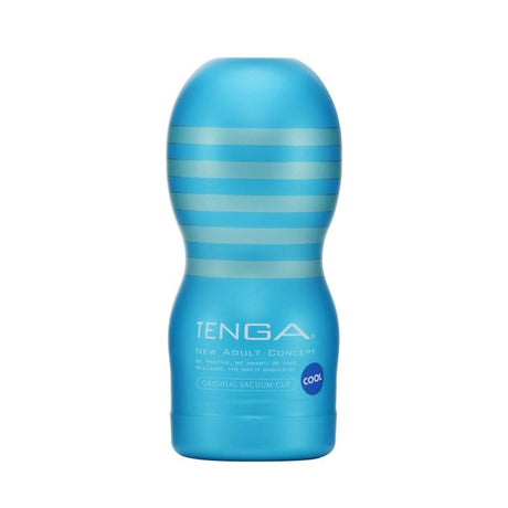Tenga - Original Vacuum Cup Masturbator Extra Cool (Blue) TE1192 CherryAffairs