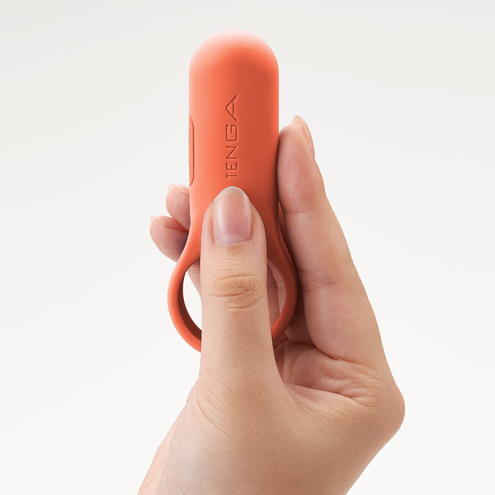 Tenga - Pairing Plus Vibrating Silicone Cock Ring CherryAffairs