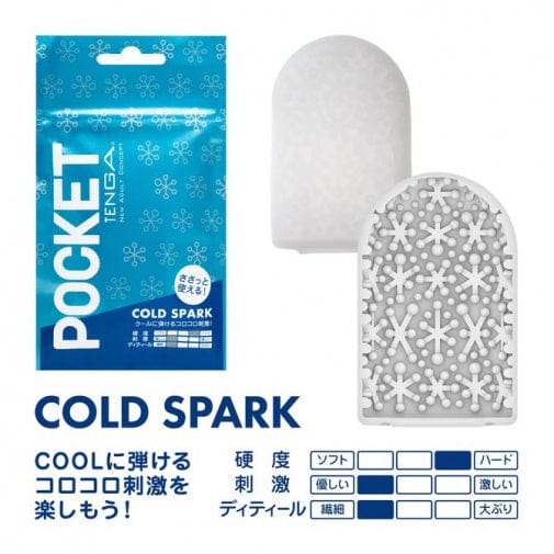 Tenga - Pocket Stroker Masturbator (Clear) - CherryAffairs.sg