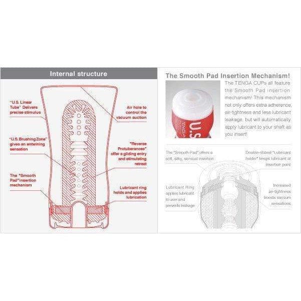 Tenga - U.S. Tenga Series Cup Masturbator - CherryAffairs.sg