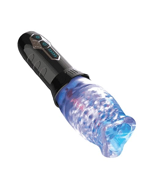 The Male Rose - Gawk Gawk 3000 Rotating Oral Masturbator (Black) TMR1001 CherryAffairs