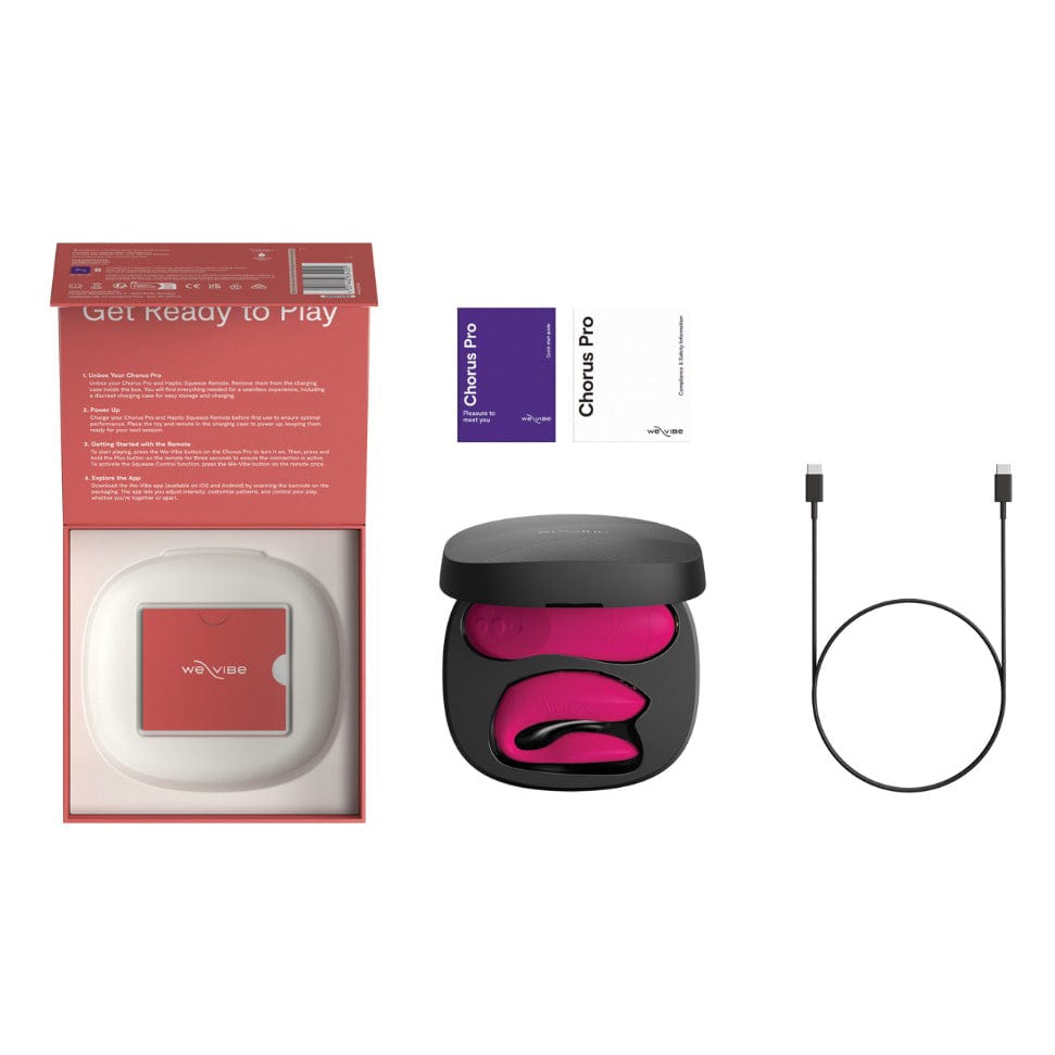 We Vibe - Chorus Pro App-Controlled Remote Couple Vibrator CherryAffairs