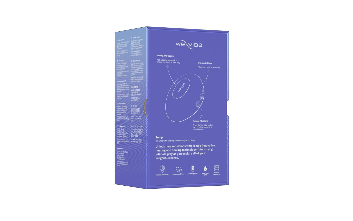 We Vibe - Temp Temperature Play Vibrator CherryAffairs