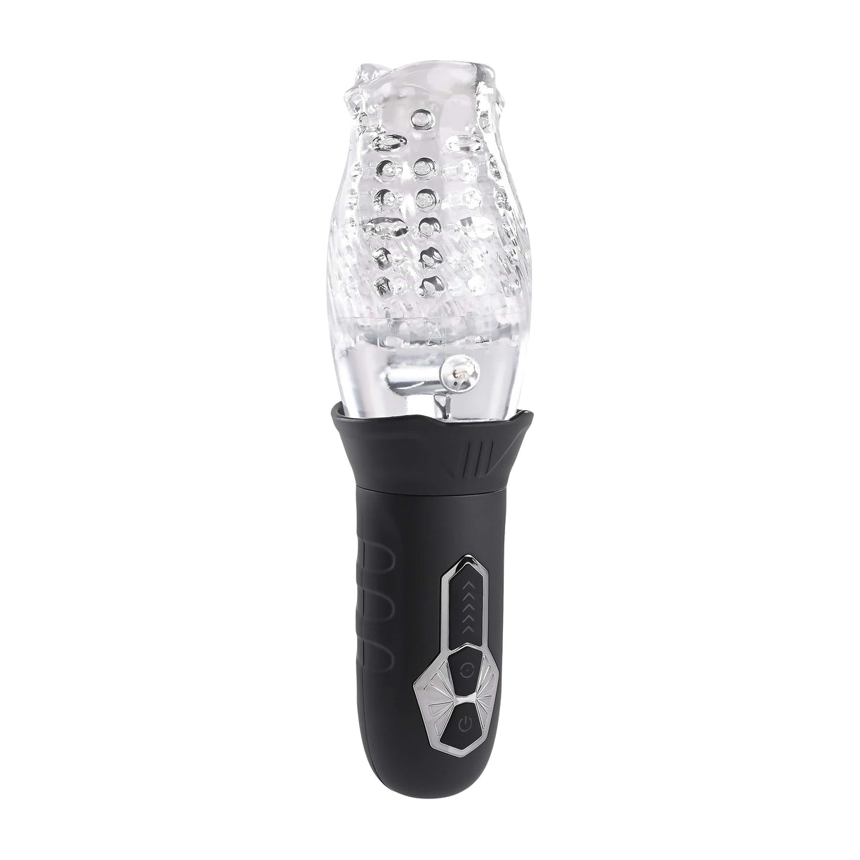 Zero Tolerance - Cyclone Rotating Vibrating Stroker Masturbator (Clear) ZR1067 CherryAffairs