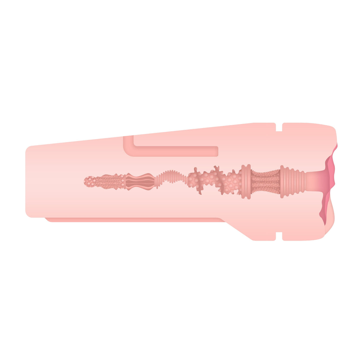 Zero Tolerance - Grip It Squishy Realistic Stroker with Vibrating Cock Ring CherryAffairs