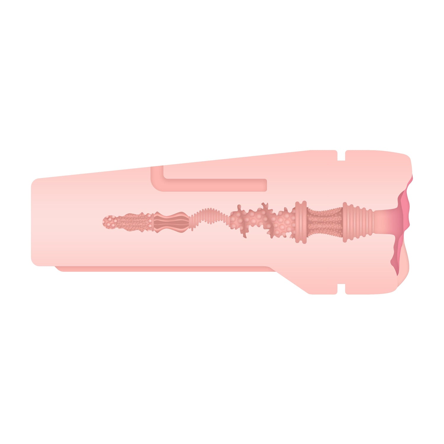 Zero Tolerance - Grip It Squishy Realistic Stroker with Vibrating Cock Ring CherryAffairs
