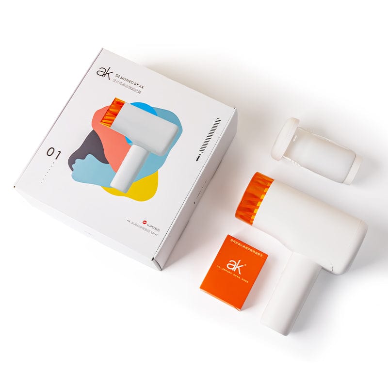 AK - Super S1 Heat Thrusting Masturbator (White)    Masturbator Soft Stroker (Vibration) Rechargeable