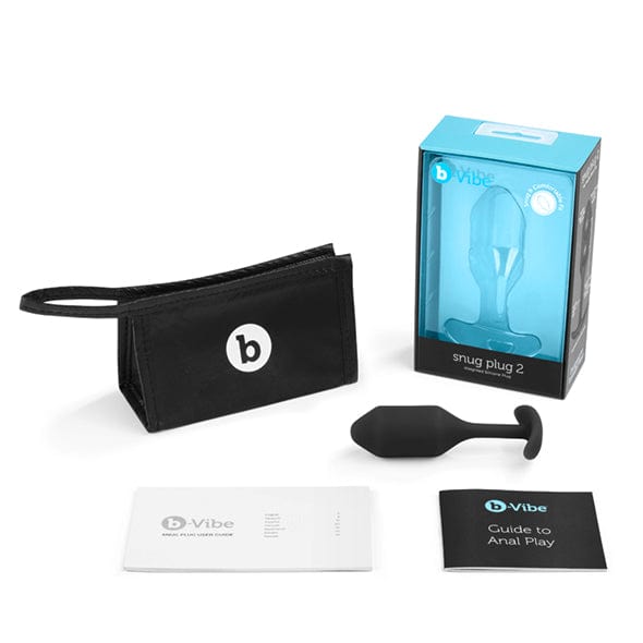 B-Vibe - Snug Plug Weighted Silicone Anal Plug    Anal Plug (Non Vibration)