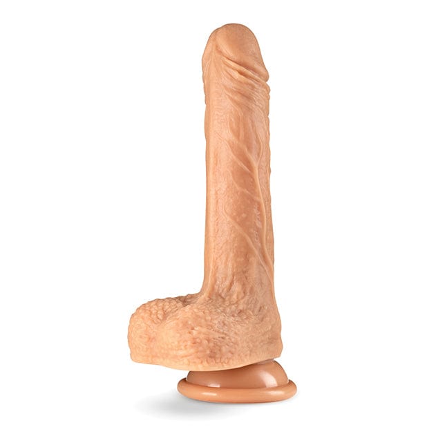 Blush Novelties - Dr Skin Silicone Dr Grey Thrusting Realistic Dildo with Balls 7" (Beige) BN1149 CherryAffairs