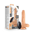 Blush Novelties - Dr Skin Silicone Dr Grey Thrusting Realistic Dildo with Balls 7" (Beige) BN1149 CherryAffairs