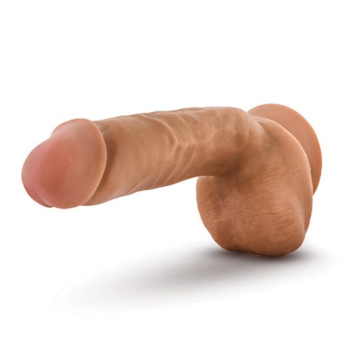Blush Novelties - Loverboy The Mailman Realistic Dildo with Balls 8.5" (Mocha) BN1147 CherryAffairs